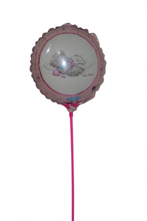 Globo con varilla nacimiento nena Varios diseños